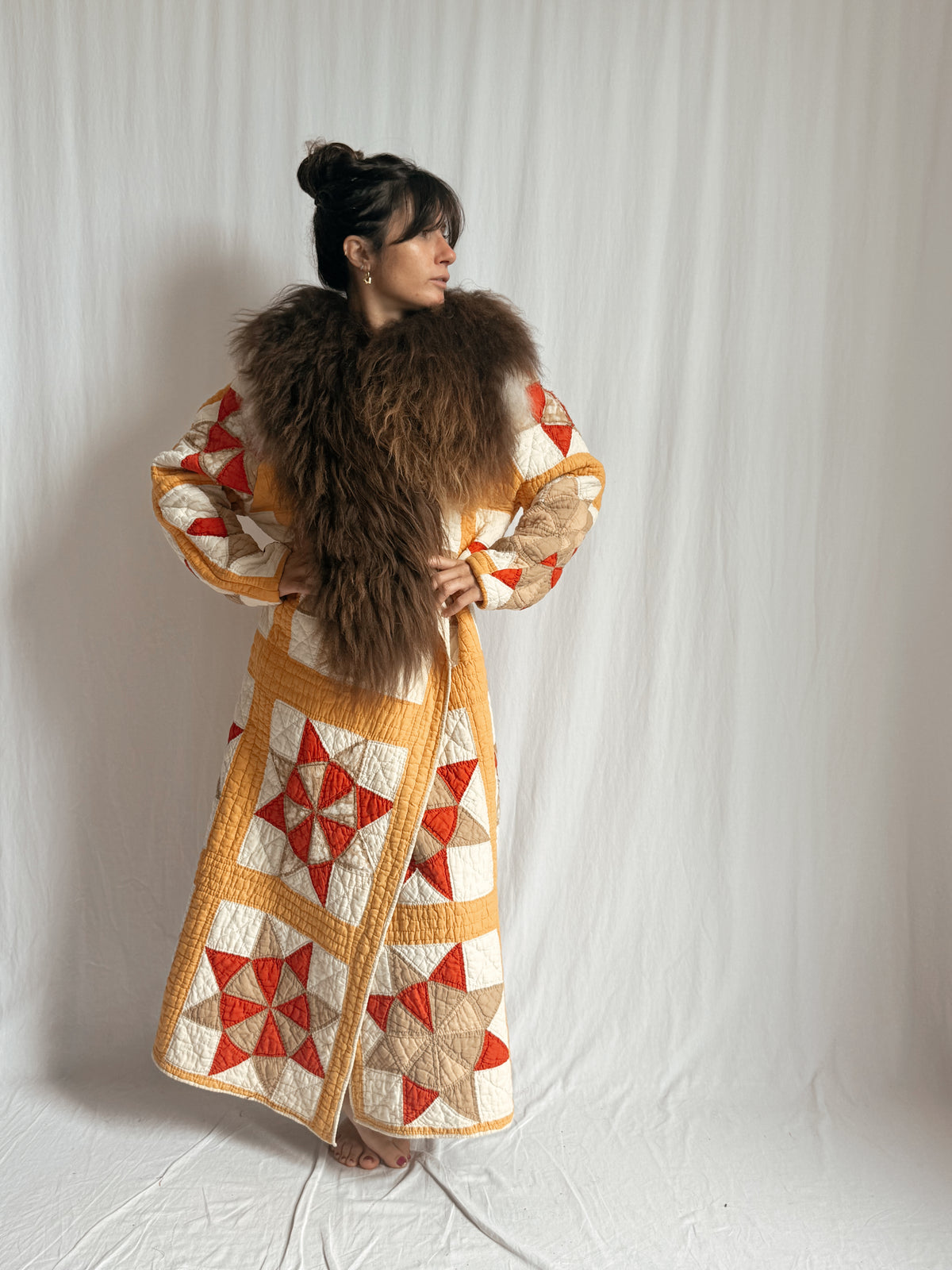 Long Quilt Coat