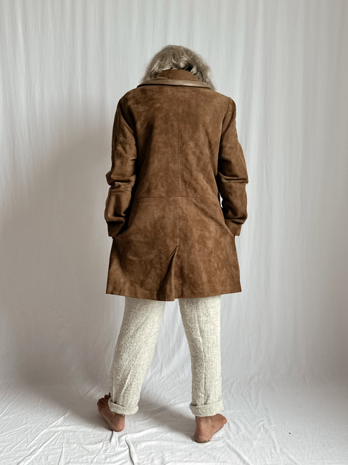 Vintage suede coat