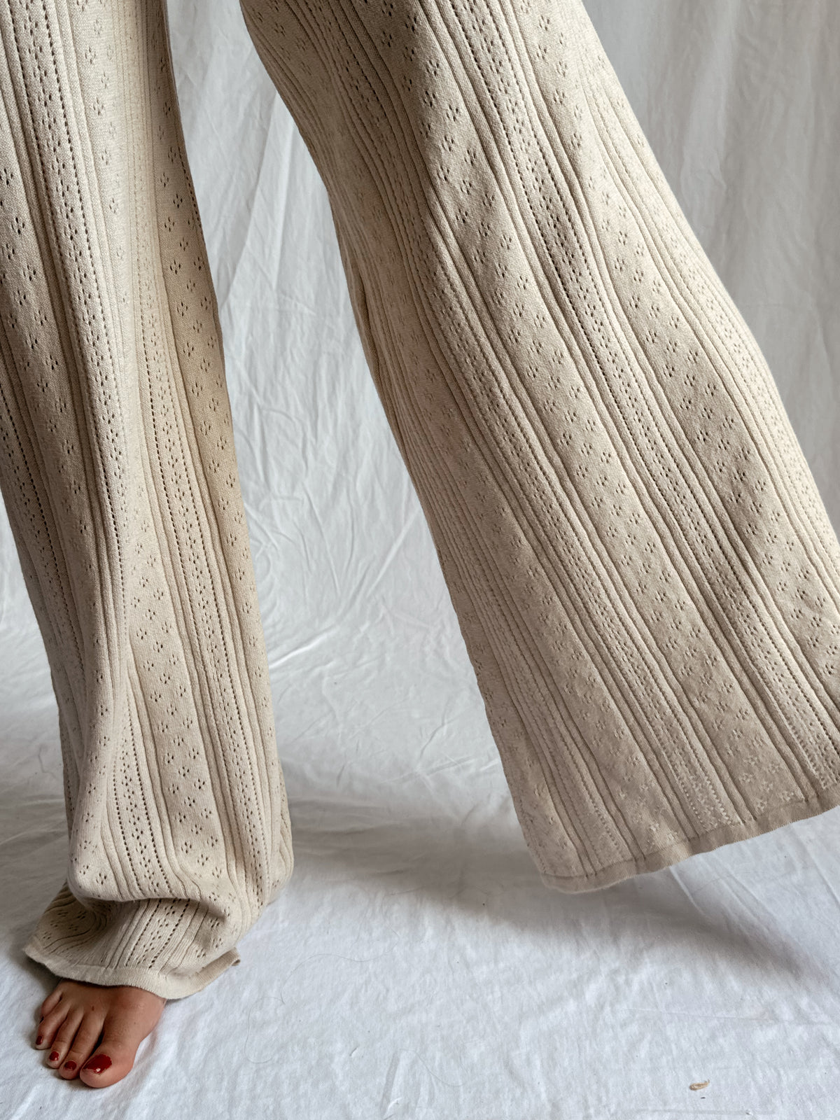 Harry Knit Pant - Milk
