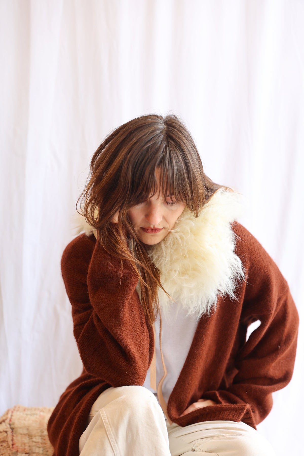 Sutton Cardigan - Chocolate