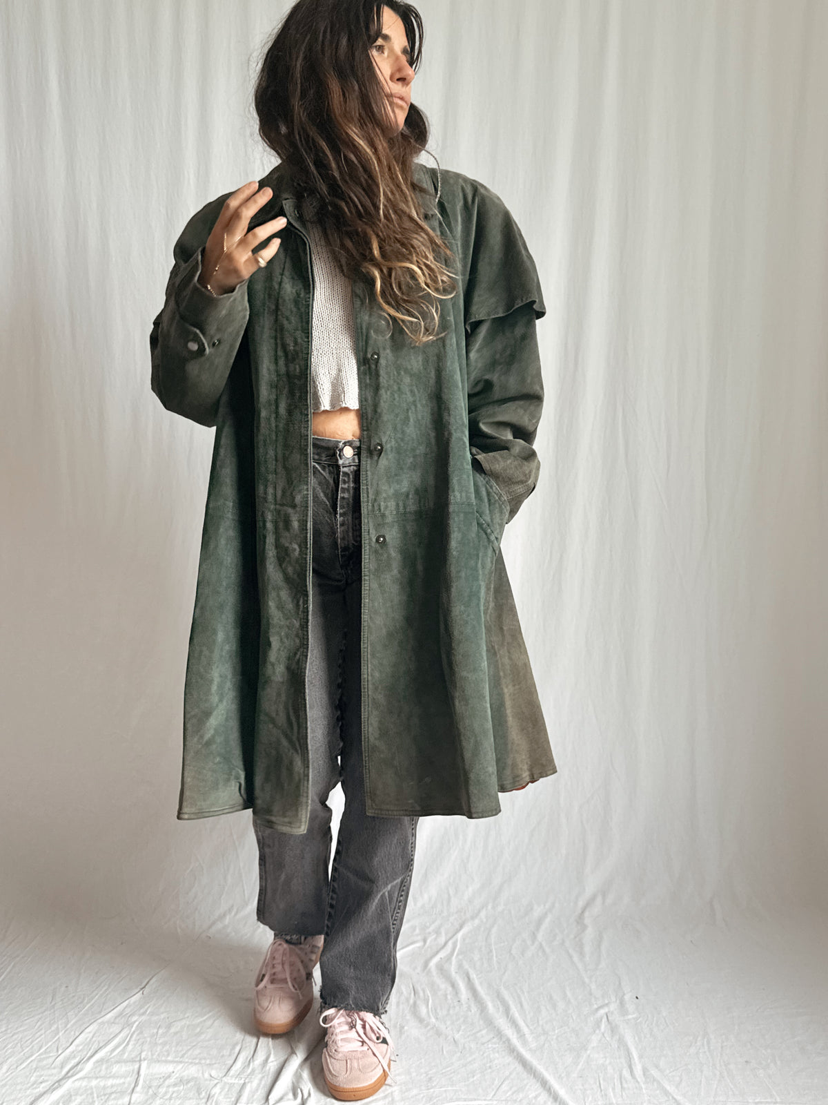 Vintage suede jacket