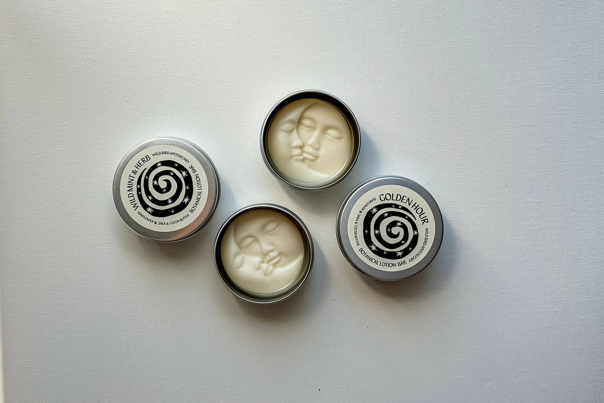 Wild Mint & Herb Natural Lotion Bar