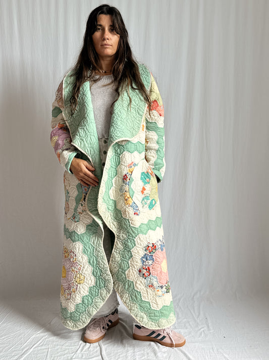 Long Quilt Coat