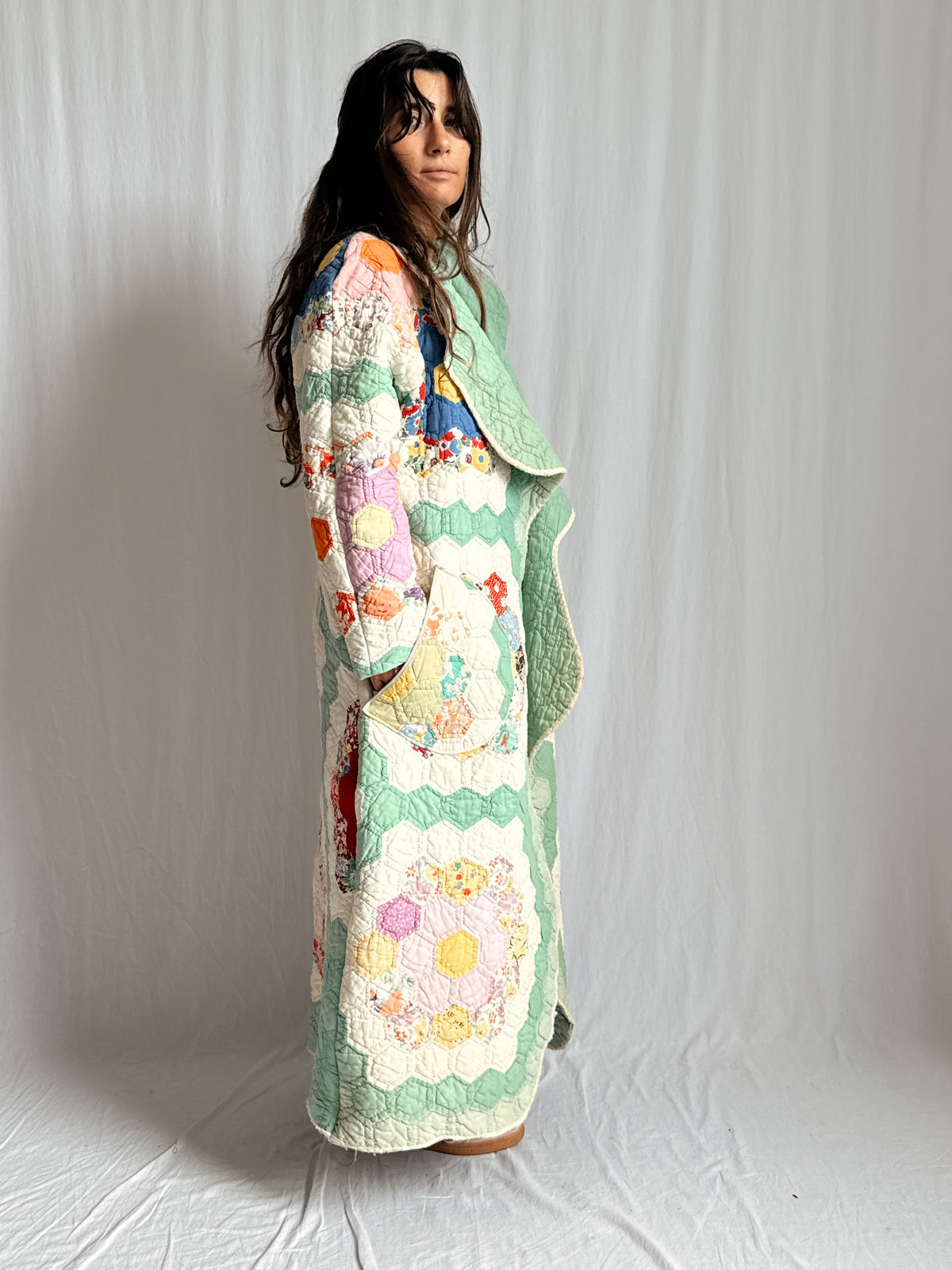 Long Quilt Coat