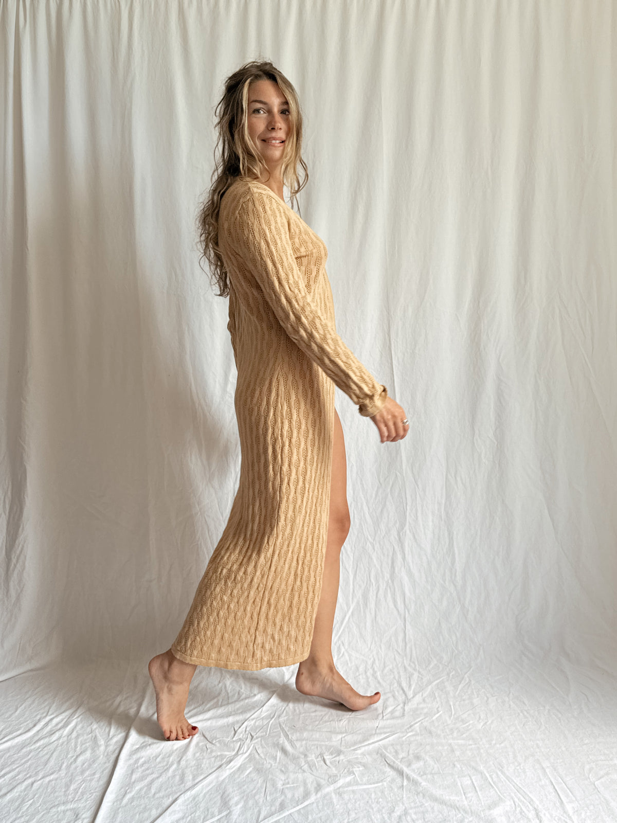 Bella Dress/Duster - Honey