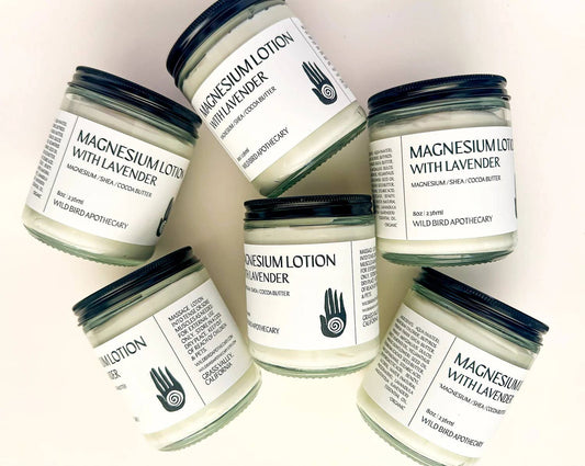 Magnesium Lotion with Lavender & Shea: 8oz