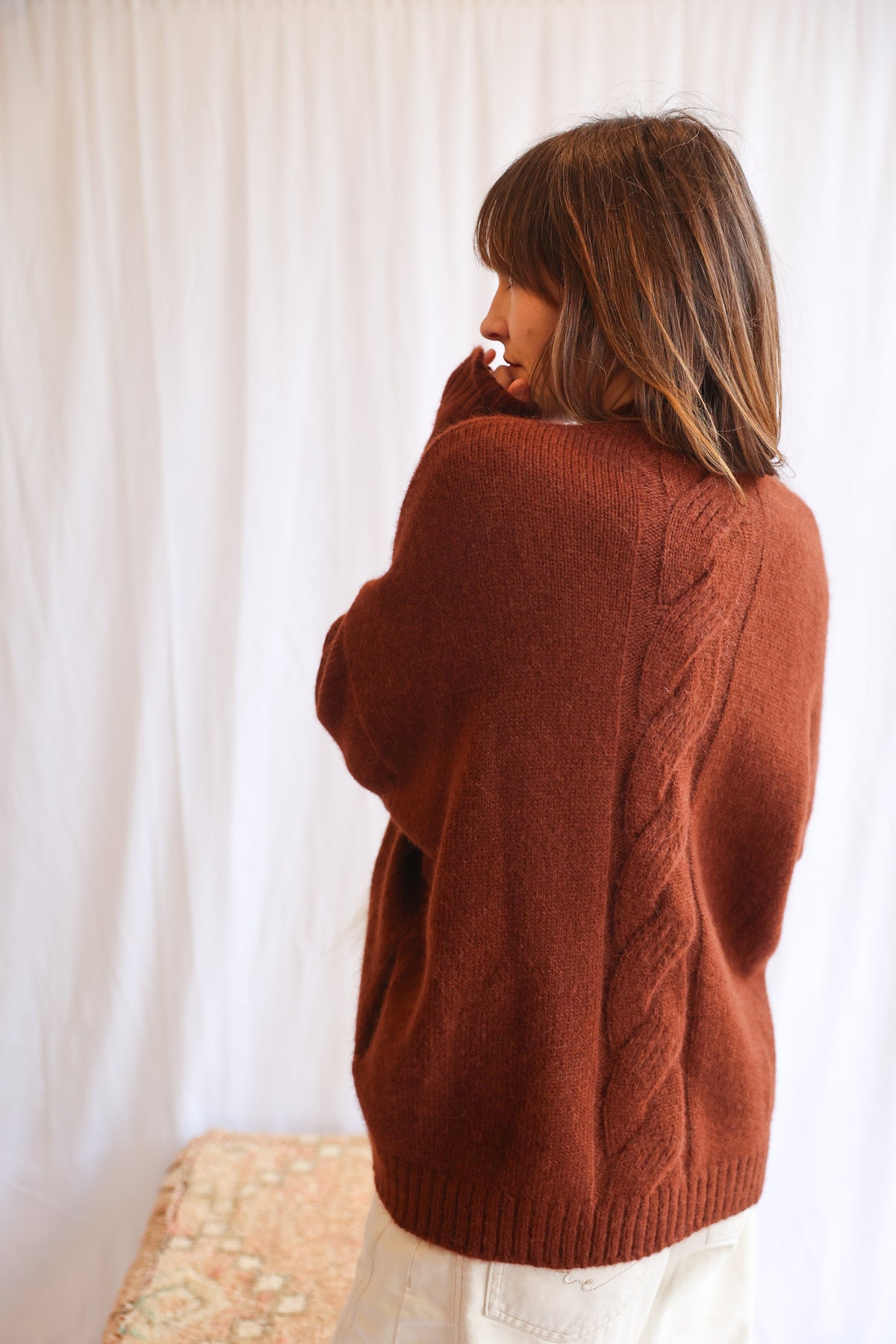 Sutton Cardigan - Chocolate